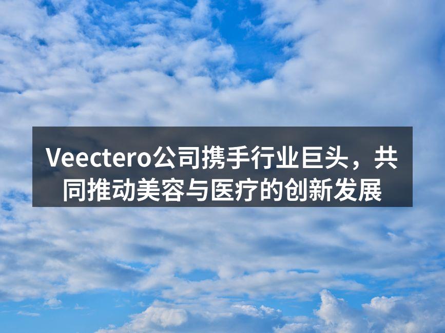 Veectero公司携手行业巨头，共同推